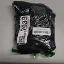 IDEALSANXUN Womens High Waist Plaid Skirt Bodycon Pencil Wool Mini Skirts (Medium, Pure Black)