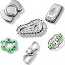 6 Piece Fidget Toys Adults & Teen EDC Office Desk Toy Stress Relief Sensory Items for Autism ADHD Anxiety Stocking Stuffers for Autism ADHD Anxiety Gift for Teen