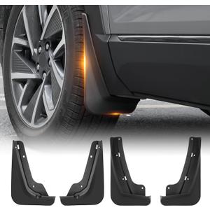 Sunsdrwew 2025 Upgraded Mud Flaps for 2025 2026 Chevrolet Equinox,All Weather 2025 Equinox Mudguards,No-Drill 4PCS Cars Wheel Protector 2025 Equinox Mudflaps Accessories(Won't Fit EV)