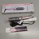 DAN Curling Iron Brush,Heated Curling Brush,CurlingBrush for Short Hair,Heated RoundBrush,SmallBrush Curling Iron,Curling Hairbrush