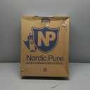 Nordic Pure 16x20x1 (Actual Size: 15 1/2 x 19 1/2 x 3/4) Pleated MERV 10 Air Filters Pack of 4