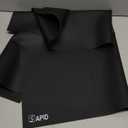 Extra Large Silicone Mat 36" x 24" Place Mats, Heat Resistant Mat for Kitchen Countertop Protector, Thick Placemats Washable Silicone Mats for Kitchen Counter Mat Dining Table Mat, Black, Sapid