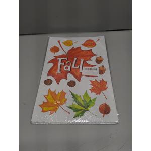 Whaline 9 Sheet Fall Maple Leaves Window Clings Pumpkin Double-Sided Window Decals for Fall Autumn Thanksgiving Harvest Home School Office Accessories Party Supplies Gifts Pack of 2