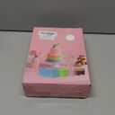 30-Pack Crisp White Gable Treat Boxes with Handles, 6" Pop-Up Party Favor Gift Boxes for Birthday, Wedding, Baby Shower, Eco-Friendly Candy, Cookie, Goodie Bags for Kids, Bachelorette Decor