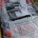 24V Ride on Car for Kids, 2 Seater Electric Truck with Parent Remote Control, Spring Suspension, 2 Speeds, LED Headlight & Music Player, Kids Electric Vehicle for Aged 3-8 Years, Red