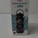 National Parks Water Bottle  32 oz Insulated Stainless Steel Water Jug with 65 Park Stickers, Outdoor Accessories & Gift Box  BPA-Free  Ideal for Hiking, Camping & Travel (Hydrangea)