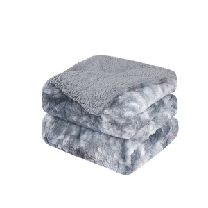 Unique Bargains Soft Fluffy Shaggy Faux Fur Blanket, Twin, Gray