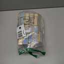 Jetec 50 Pcs Wedding Fans for Guests Bulk Silk Hand Fans Handheld Folded Thank You for Celebrating with Us Wedding Favors for Bridal Bridesmaid Baby Shower Dancing Party Church Gift(Blue)