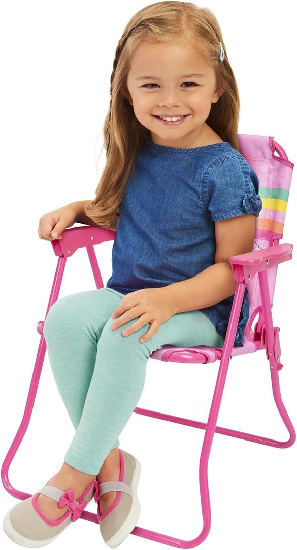 Minnie Mouse Kids Chair Folding Patio Chairs, 15 inches x 15 inches x 19.8 inches