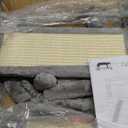 SYANDLVY Cat Tree for Indoor Cats Large Adult, Modern Activity Tower with Scratching Posts & Board, Condo with Plush Perch, Climbing Stand with Cradle & Hanging Ball for Play, Light Grey