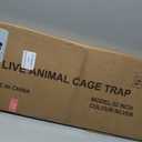 Animal Traps,Live Animal Trap for Cats,Rabbits, Squirrels,cat Trap for Stray Cats, Live Traps for Raccoons, Steel Foldable with Pedal Triggers (32 x 11 x 12.6 inches)