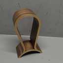 Headphone Stand Wood, Headset Stand for Desk, Walnut Gaming Headphone Holder Compatible for Sennheiser, Bose, Beats, Razer, AKG, Airpod Max, HyperX, Sony PS4 et.