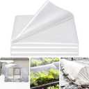 Legigo 10 X 30 Ft Clear Plastic Plant Covers Freeze Protection- 6 Mil Winter Greenhouse Plastic Sheeting for Frost Water Sun Wind Resistant, Plant Vegetable Blanket Covers for Cold Weather Garden Farm