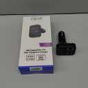 ZGEAR FM Transmitter And Fast Charge Car Charger 12 Watts 2.4 Amp Compact Sleek Design