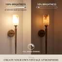 Luxury Natural Spanish Alabaster Wall Sconce 22in, 14inch