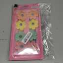 COOK WITH COLOR Cute Bag Clips - Magnetic Snack Clips for Airtight Food Storage, Bright Flowers, Pack of 8