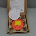 Kidde Smoke Detector, 10-Year Battery Powered, with LED Status Lights, 85 dB Alarm, 5-inches, 20SD10, 1 Pack