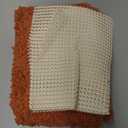 MIULEE Rust Absorbent Bathroom Rugs, Soft Large Bath Mats Non-Slip and Quick-Drying for Bathroom Floor Bathtub Showers, Machine Washable Carpet (24 x 36 Inches)