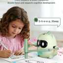 Drawing Robot for Kids, Montessori Drawing Robot with 100 Cards, Music & Voice Guidance, Educational Interactive Learning Toys for Boys & Girls Ages 3 4 5 6 7 8, Birthday Party