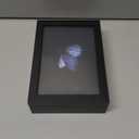 4x6 Picture Frame Hinged, Triple Picture Frames Fold, Wood Photo Frame for Tabletop or Desktop Display Vertically, Black