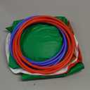 16 PCS Christmas Ring Toss Game Set for Kids Adults Santa Snowmen Elf Reindeer Nutcrackers Inflatable Christmas Games Family Toys for Home Xmas Carnival Party Supplies Favors Indoor Outdoor Decoration