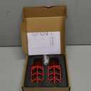 Dirt Bike Foot Pegs with Springs, Aluminum CNC, Pedals Rests for CR125/250 02-07, CRF150R 07-19, CRF250R 04-19, CRF250X 04-19, CRF450R 02-19, CRF450RX 17-19, CRF450X 05-19 (Red)