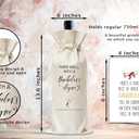 Graduation Wine Gifts Bag, Bachelor's Degree Graduation Reusable Wine Bag, College Graduation Party Decor, Graduation Gifts Bag For Women Man Friend Classmate, Burlap Drawstring Wine Bag With Card-10