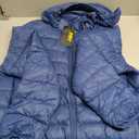 TBMPOY Men's Lightweight Puffer Jackets Detachable Hood Water-Resistant Casual Winter Coat Hooded Insulated for Travel Ski, XXL
