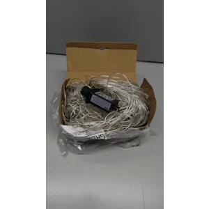 OYCBUZO 360LED Colorful Christmas Net Lights, 21ft x 5ft Connectable String Mesh Lights 8 Modes, Waterproof Christmas Light Outdoor for Xmas Tree Bushes Garden Holiday Party - Multicolour (Multicolor)