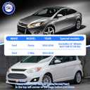 K622788 K622753 2 Pcs Front Lower Left Right Control Arms w/Ball Joints Bushings Replacement for 2012-2018 FORD FOCUS 2013-2018 C-MAX