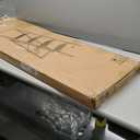 HB Tower Step Ladder Folding Step Stool for Adults with Anti-Slip Pedal,330 lbs Capacity for Kitchen, Home, White