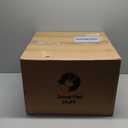 Good Pet Stuff Hidden Cat Litter Box Enclosure with Artificial Plant, Decorative Round Planter, Removable Tray, Charcoal Filter Odor Control, Easy-to-Clean, Made in USA, Essentials Kit, Black