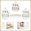 MEETSKY Couch Cover for Dogs Sofa Covers Washable, Simple Modern Geometric Jacquard Sofa Slipcover for 3 Cushion Couch Covers for Dogs, Use Thick Soft Fabric Couch Protector, 91" x 118", Khaki