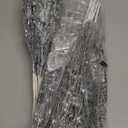 Syhood 30 Pack Holiday Tree Picks and Sprays Glitter Artificial Poinsettia Flower Berry Stems Ornaments Winter Tree Picks Branches Curly Wispy Twigs Sticks for DIY Craft Wreath Decor(Silver)