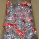 Kingrol 30 Pack 3.15 Inch Clear Plastic Fillable Ornament Balls, for DIY Craft Projects, Christmas, Wedding, Party, Home Decor