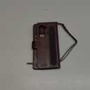 Antsturdy Compatible with Samsung Galaxy Z Fold 5 Case Wallet Women withS Pen Holder Phone Case with Card Holder Strap PU Leather RFID Blocking Flip Protective Cover Credit Slots Men,Coffee