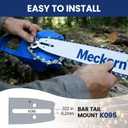 20 Inch Chainsaw Bar 3/8" .050" 72DL K095 Mount Fits Husqvarna 455 Rancher | Compatible with Husqvarna 460 Rancher, Jonsered, Poulan Chainsaw, Replace Oregon 200SFHK095, 584818, 584271(2 Chains+ 1 Bar)