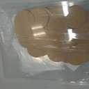 Tanstic 600Pcs Round Earring Display Cards Kit, 40mm/1.57" Earring Cards, Earring Card Holder, Earring Packing Cards with Earring Backs and Self-Sealing Bags for Jewelry Display(Brown), Small