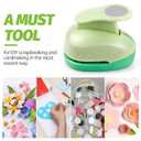 UCEC Hole Punch, Paper Punch, 1.5 Inch Circle Punch, Hole Puncher Shapes, Large Paper Punches for Crafting Scrapbooking Craft Handmade Cards Arts Fun Projects