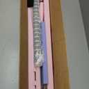 Pilates Board Pilates Reformer Board Set 12-in-1 Portable Pilates Board for Home Workout Core & Abs Toning Full Body Sculpting Equipment Pink
