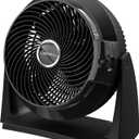 Lasko 3635 10-Inch Blades Air Flexor Floor or Wall Mount Fan, Black