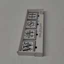 Wash Metal Hooks 4"×5,875" × 1.25 Each