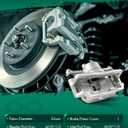 SCITOO 19B6765 Front Right Passenger Side Brake Caliper Fits For Honda For Civic 2012-2015, With Bracket,1PC