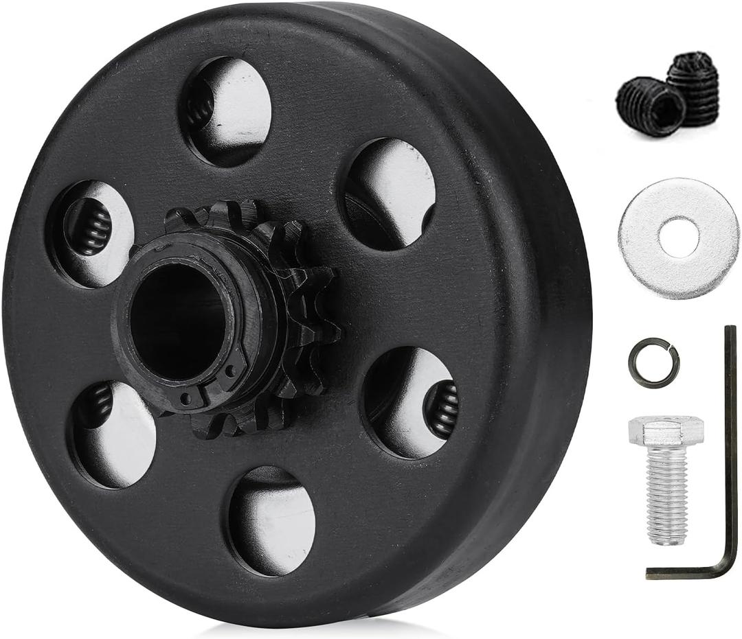 Youxmoto 3/4 inch Bore 12T Go Kart Clutch for #35 Chain, up to 6.5hp 12 Tooth Predator 212 Centrifugal Clutch for Go Kart Mini Bike, for Honda GC160, GC190, GX120, GX140, GX160, GX200