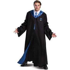 Harry Potter Robe, Deluxe Wizarding World Hogwarts House Themed Robes for Adults, Movie Quality Dress Up Costume Accessory, Size: Extra Small (14-16)