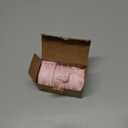 Ribbli Light Pink Silk Satin Ribbon 1 Inch x 30 Yard Handmade Frayed Chiffon Pink Ribbon for Gift Wrapping Wedding Invitations Bridal Bouquets Home Decor