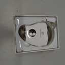 3-in-1 Electric Nail Clipper for Baby & Adults, USB Rechargeable Trimmer with LED Light, Polisher and Storage Container, Adjustable Speeds Nail Clipper for Kids, Seniors & Caregivers (Safe & Quiet) (White)