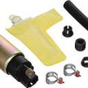 Electric Fuel Pump Install Kit Fit Toyota Pontiac Scion Nissan Lexus Honda Ford High Flow Universal Automotive 12v Gasoline Replaces Compatible E2068 GSS341 E8229 E8577M SP8022M E8213 EFP382A