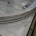 VOLISUN Low Profile Ceiling Fans with Light and Remote, 23.6in Fandelier Ceiling Fan with Light, 3000K-6500K Dimmable Flush Mount LED Ceiling Fan Light, Modern Ceiling Fan Light for Bedroom