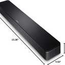 Bose TV Speaker - Soundbar for TV with Bluetooth and HDMI-ARC Connectivity, All-in-One Compact Soundbar, Includes Remote Control, Black